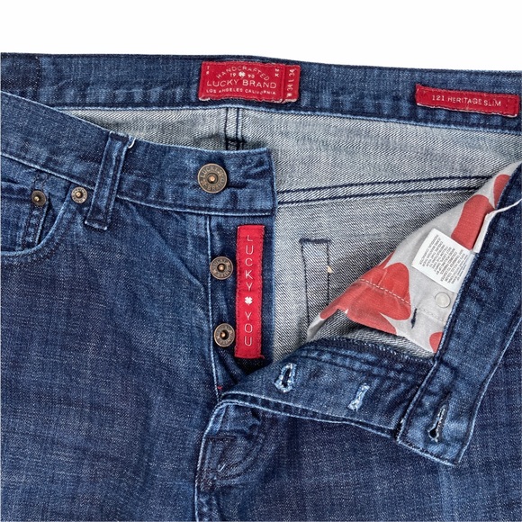 Lucky Brand 121 Heritage Slim Men’s Jeans - Picture 5 of 12